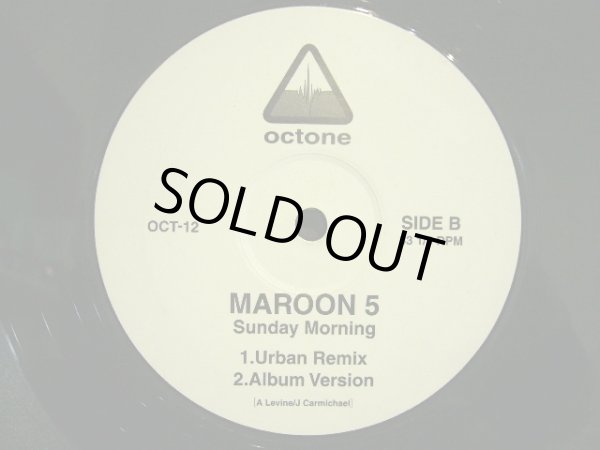 画像2: MAROON 5 / SUNDAY MORNING  (JAZZY MIX) (2)