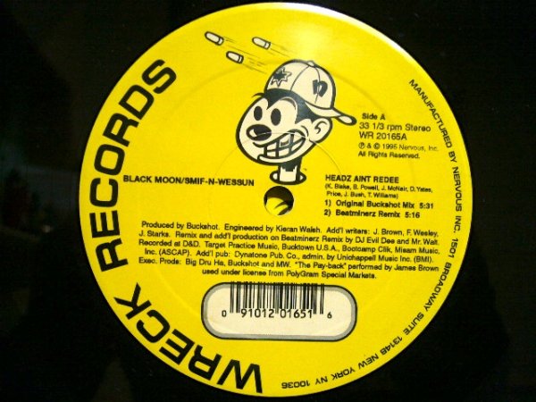 画像1: BLACK MOON/SMIF-N-WESSUN / HEADZ AIN’T REDEE  (RP) (1)