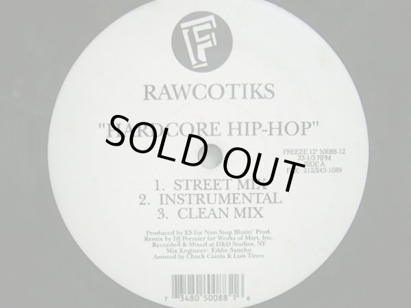 画像1: RAWCOTIKS / HARDCORE HIP-HOP  (¥1000) (1)