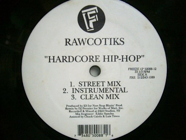 画像1: RAWCOTIKS / HARDCORE HIP-HOP (1)