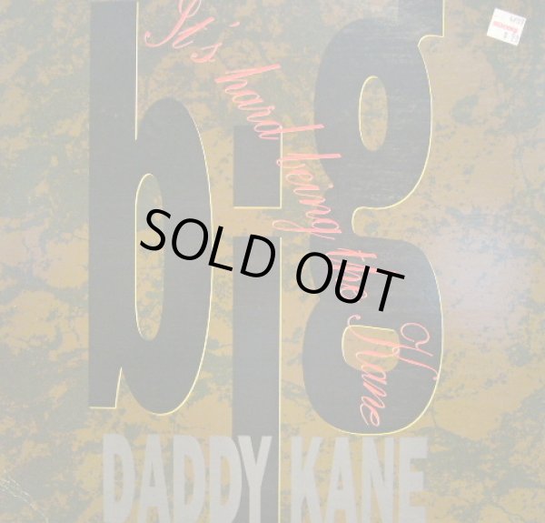 画像1: BIG DADDY KANE / IT'S HARD BEING KANE  (¥500) (1)