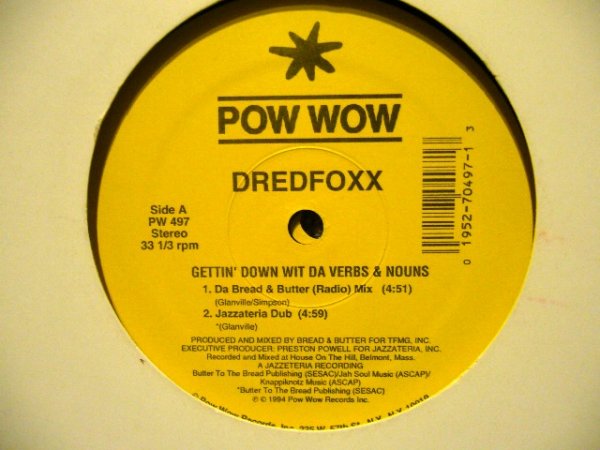 画像1: DREDFOXX / GETTIN' DOWN WIT DA VERBS & NOUNS (1)