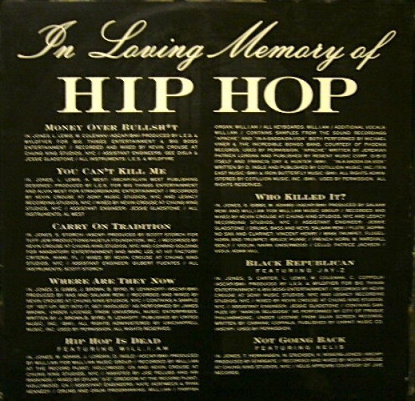 画像3: NAS / HIP HOP IS DEAD  (US-2LP) (3)