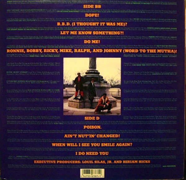 画像2: BELL BIV DEVOE / POISON  (US-LP) (2)