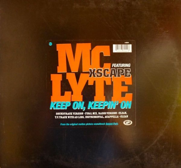 画像1: MC LYTE / KEEP ON, KEEPIN' ON (1)