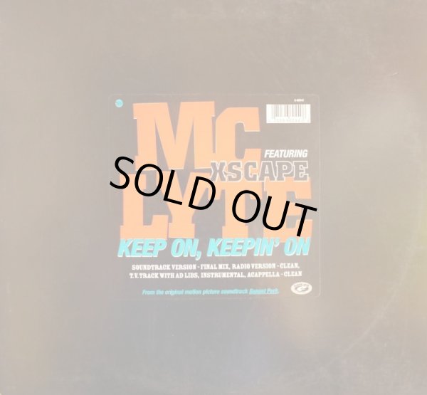 画像1: MC LYTE / KEEP ON, KEEPIN' ON (1)