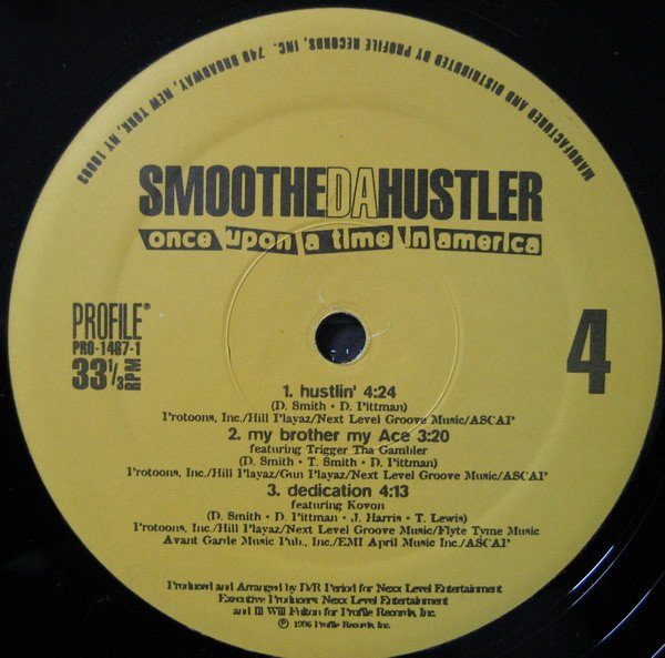 画像6: SMOOTHE DA HUSTLER / ONCE UPON A TIME IN AMERICA  (US-2LP)  (6)