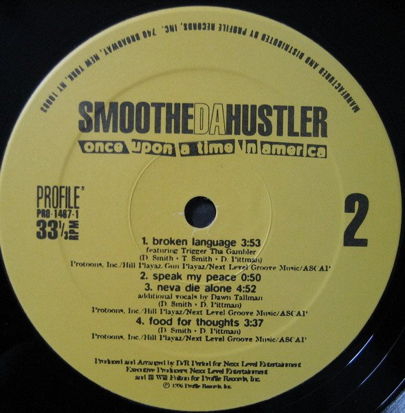 画像4: SMOOTHE DA HUSTLER / ONCE UPON A TIME IN AMERICA  (US-2LP)  (4)
