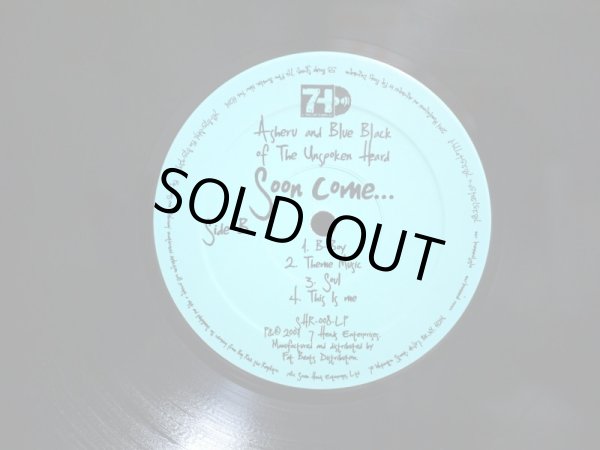 画像6: ASHERU AND BLUE BLACK OF THE UNSPOKEN HEARD / SOON COME...  (US-2LP) (6)