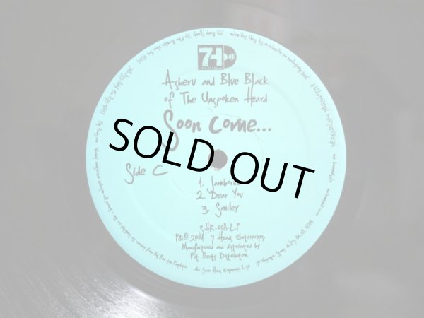 画像7: ASHERU AND BLUE BLACK OF THE UNSPOKEN HEARD / SOON COME...  (US-2LP) (7)