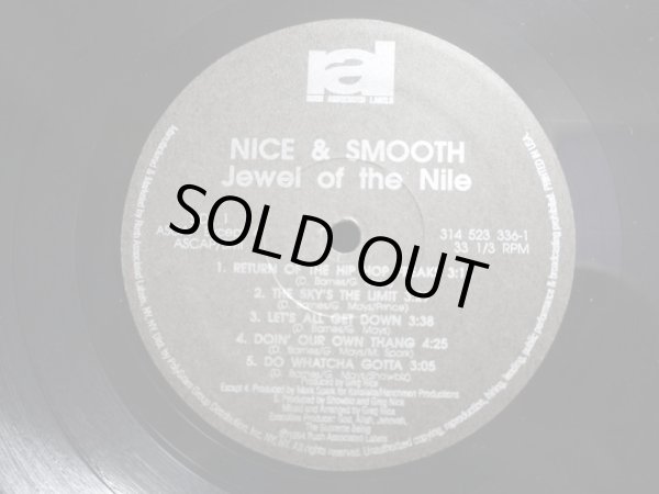 画像3: NICE & SMOOTH / JEWEL OF THE NILE (US-LP) (3)