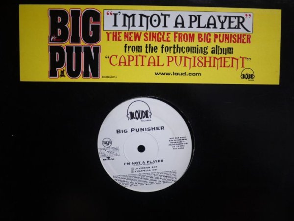 画像1: BIG PUNISHER ‎/ I'M NOT A PLAYER (US-PROMO) (1)