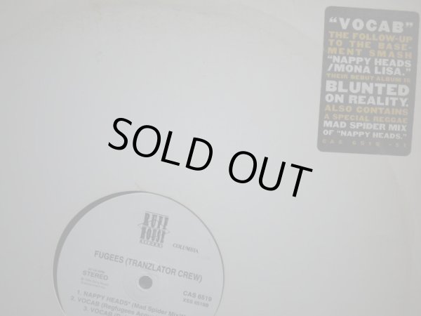 画像2: FUGEES (TRANZLATOR CREW) / VOCAB (US-PROMO) (2)