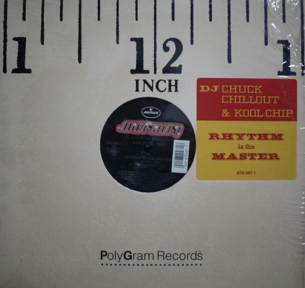 画像1: DJ CHUCK CHILLOUT & KOOL CHIP / RHYTHM IS THE MASTER  (1000) (1)