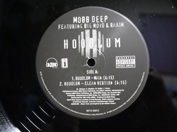 画像1: MOBB DEEP FEATURING BIG NOYD AND RAKIM / HOODLUM (1)