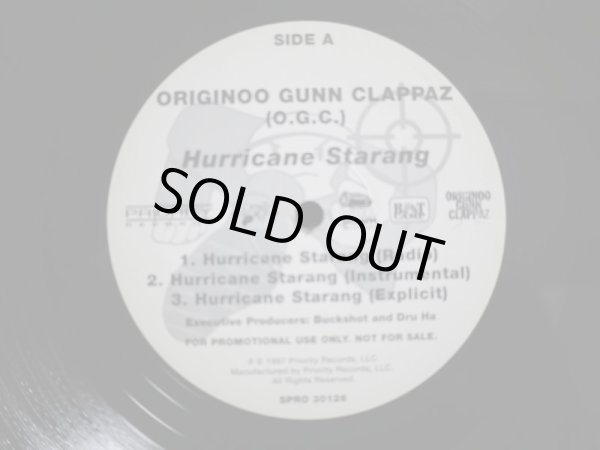 画像1: ORIGINOO GUNN CLAPPAZ / HURRICANE STARANG  (US-PROMO) (1)