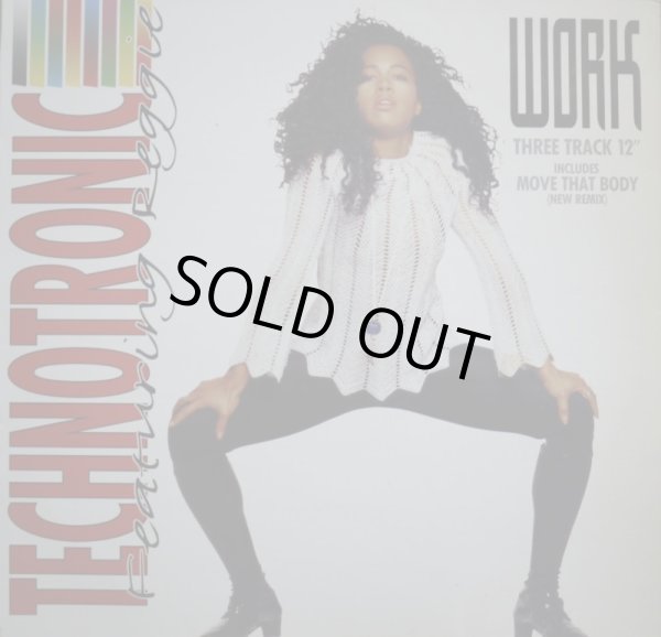 画像1: TECHNOTRONIC FEATURING REGGIE / WORK (UK) (1)