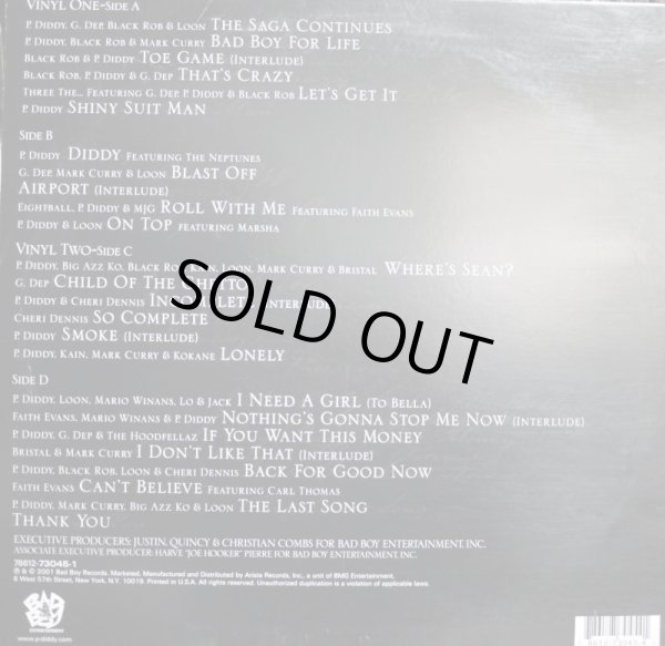 画像2: P. DIDDY & THE BAD BOY FAMILY / THE SAGA CONTINUES... (US-2LP) (2)