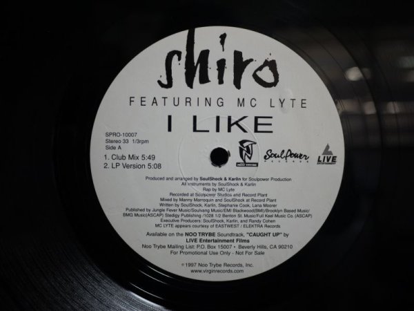 画像1: SHIRO FEATURING MC LYTE / I LIKE (1)