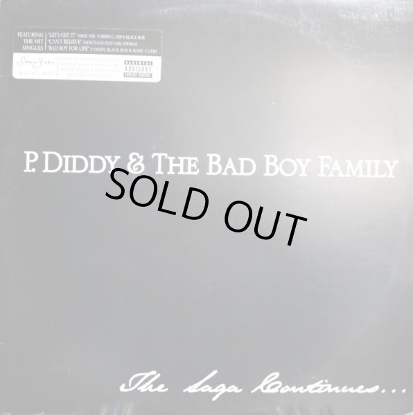 画像1: P. DIDDY & THE BAD BOY FAMILY / THE SAGA CONTINUES... (US-2LP) (1)