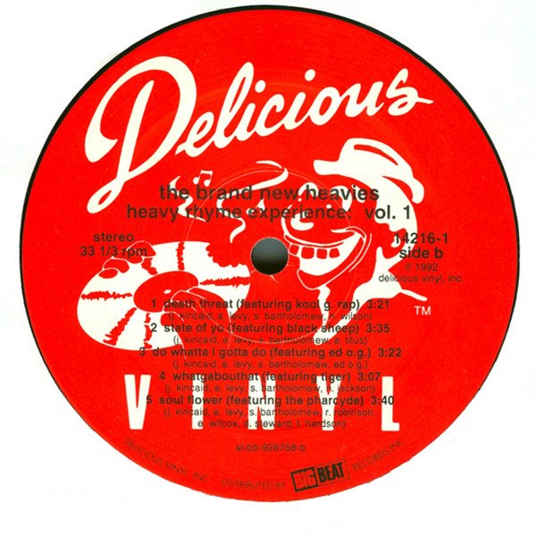 画像4: THE BRAND NEW HEAVIES / HEAVY RHYME EXPERIENCE : VOL.1 (US-LP) (4)