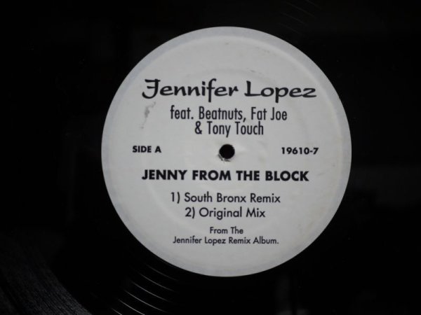 画像1: JENNIFER LOPEZ FEAT. THE BEATNUTS, FAT JOE & TONY TOUCH / JENNY FROM THE BLOCK (SOUTH BRONX REMIX)  (1)
