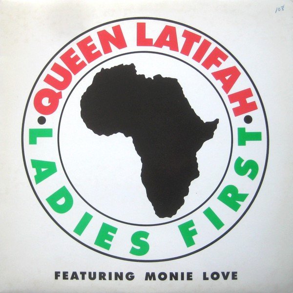 画像1: QUEEN LATIFAH FEATURING MONIE LOVE / LADIES FIRST (1)