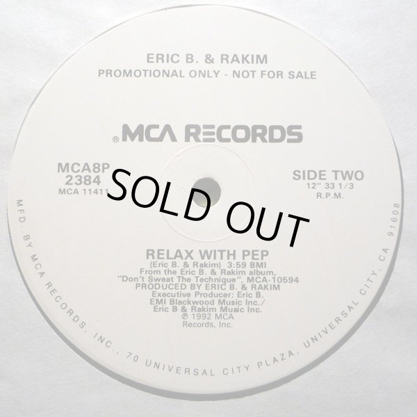 画像3: ERIC B. & RAKIM / CASUALTIES OF WAR  (US-PROMO) (3)