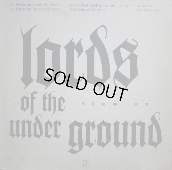 画像1: LORDS OF THE UNDERGROUND / FLOW ON (UK) (1)