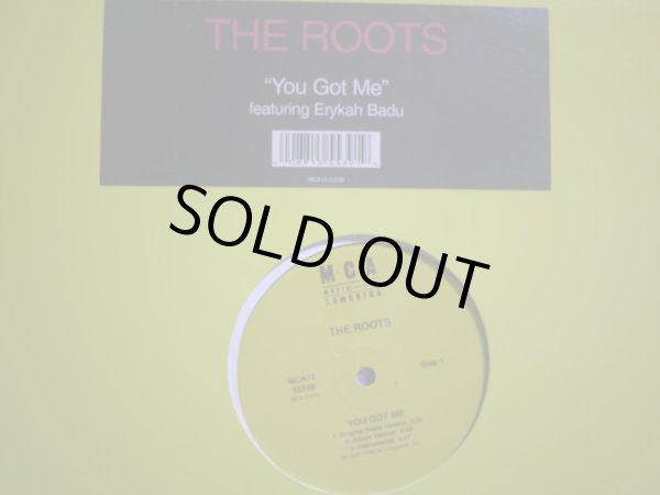 画像1: THE ROOTS FEATURING ERYKAH BADU / YOU GOT ME (US) (1)