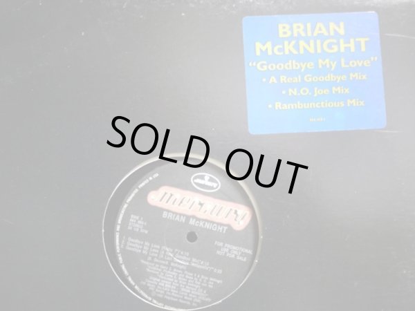 画像1: BRIAN MCKNIGHT / GOODBYE MY LOVE (US-PROMO) (1)