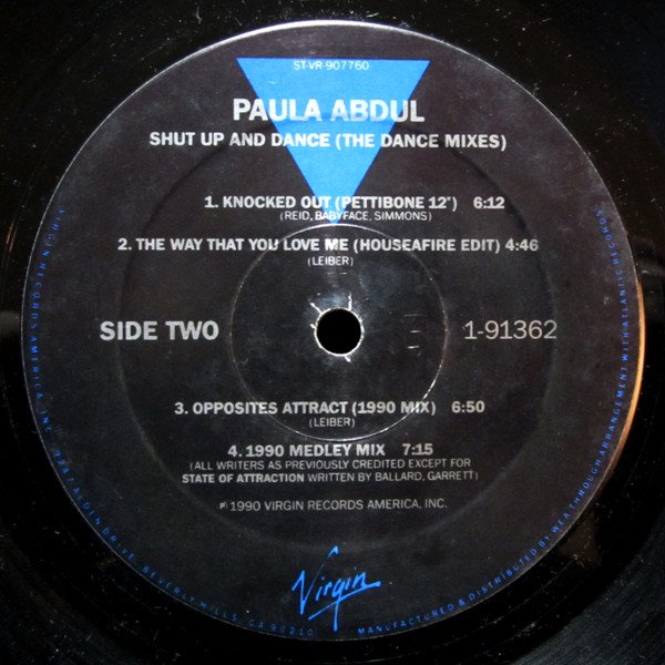 画像4: PAULA ABDUL / SHUT UP AND DANCE (US-LP) (4)