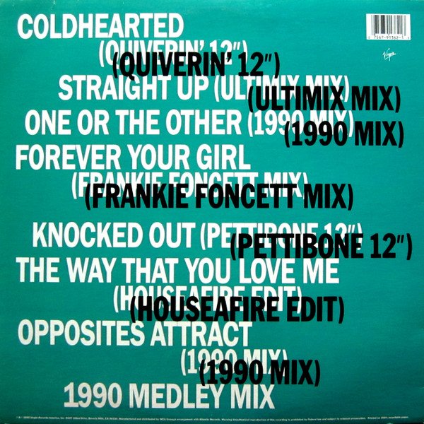 画像2: PAULA ABDUL / SHUT UP AND DANCE (US-LP) (2)