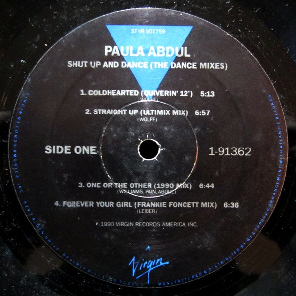 画像3: PAULA ABDUL / SHUT UP AND DANCE (US-LP) (3)