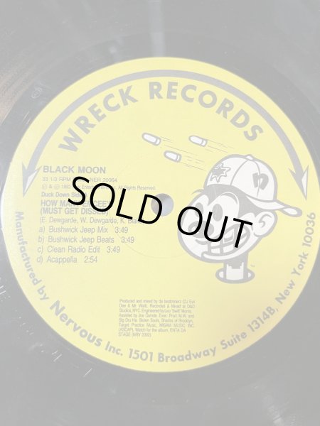 画像1: BLACK MOON / HOW MANY EMCEE'S (MUST GET DISSED) (1)