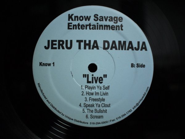 画像2: JERU THE DAMAJA / LIVE (US-2LP) (2)
