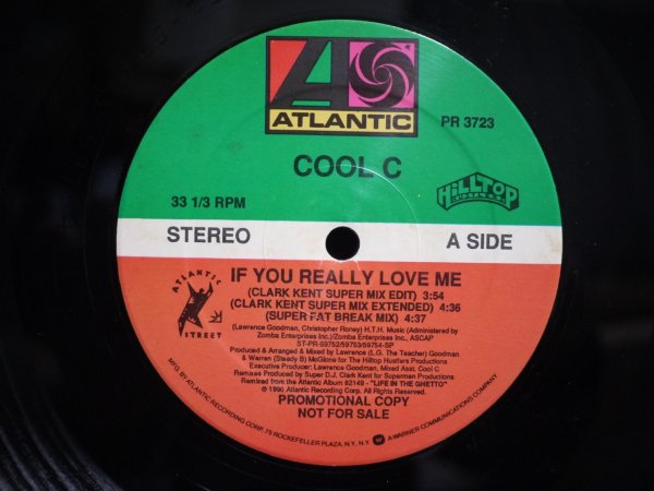 画像1: COOL C / IF YOU REALLY LOVE ME (US-PROMO) (1)