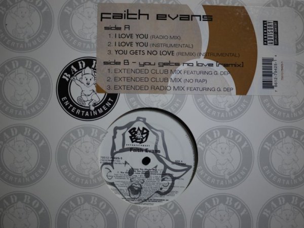 画像1: FAITH EVANS / I LOVE YOU / YOU GETS NO LOVE (REMIX) (¥500) (1)