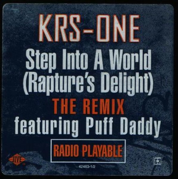 画像2: KRS-ONE / STEP INTO THE WORLD (THE REMIX) (US-PROMO) (2)