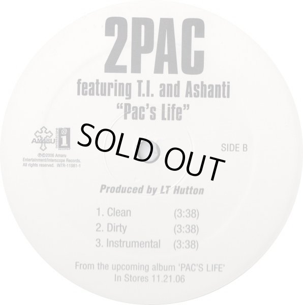 画像3: 2PAC FEATURING T.I. & ASHANTI / PAC'S LIFE  (US-PROMO) (3)