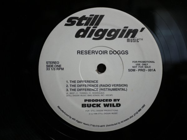 画像1: RESERVOIR DOGGS /  THE DIFFERENCE (US-PROMO) (1)