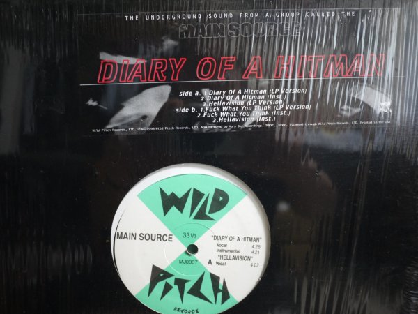 画像1: MAIN SOURCE / DIARY OF A HITMAN (1)