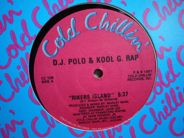 画像1: D.J. POLO & KOOL G. RAP / RIKERS ISLAND / RHYME TYM (1)
