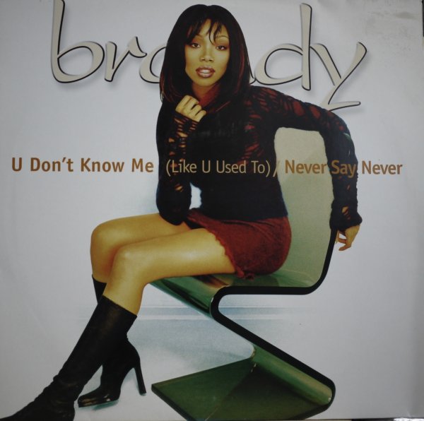 画像1: Brandy / U Don't Know Me (Like U Used To) (GEMA) (1)