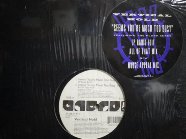 画像1: VERTICAL HOLD / SEEMS YOU'RE MUCH TOO BUSY (1)