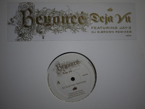 画像1: BEYONCE FEAT. JAY-Z / DEJA VU (DJ G.BROWN REMIXES)  (1)