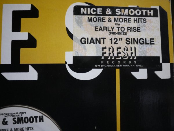 画像2: NICE & SMOOTH / MORE & MORE HITS / EARLY TO RISE (2)