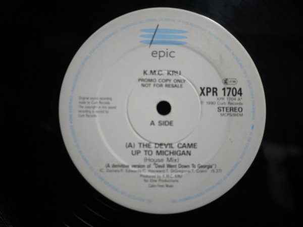 画像1: K.M.C. KRU / THE DEVIL CAME UP TO MICHIGAN (1)