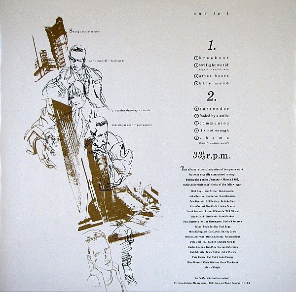 画像5: SWING OUT SISTER / IT’S BETTER TO TRAVEL (UK-LP) (5)