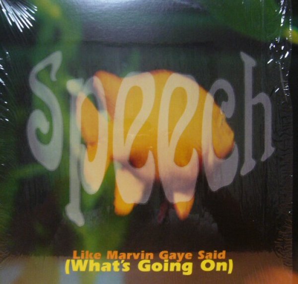 画像1: SPEECH / LIKE MARVIN GAYE SAID (WHAT'S GOING ON) (¥1000) (1)